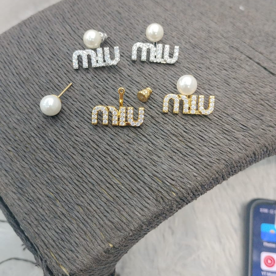 MIU MIU EARRINGS
