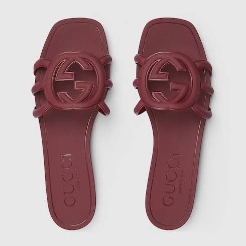 LIMITED EDITION GG SILICONE SLIDES