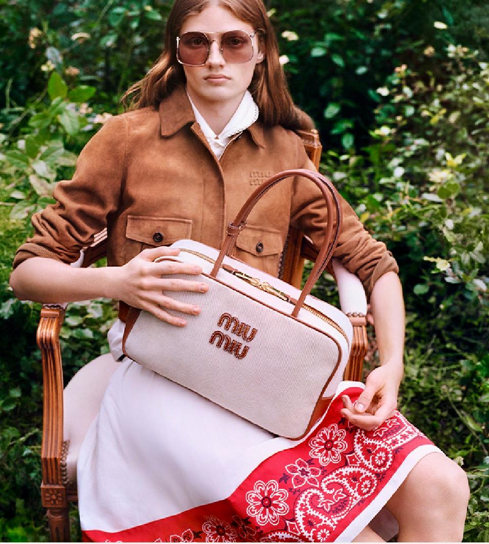 MIU MIU CANVAS BAG
