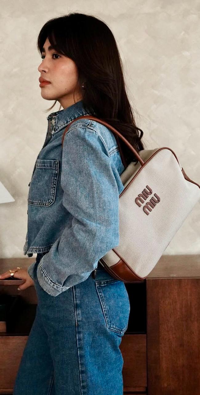 MIU MIU CANVAS BAG