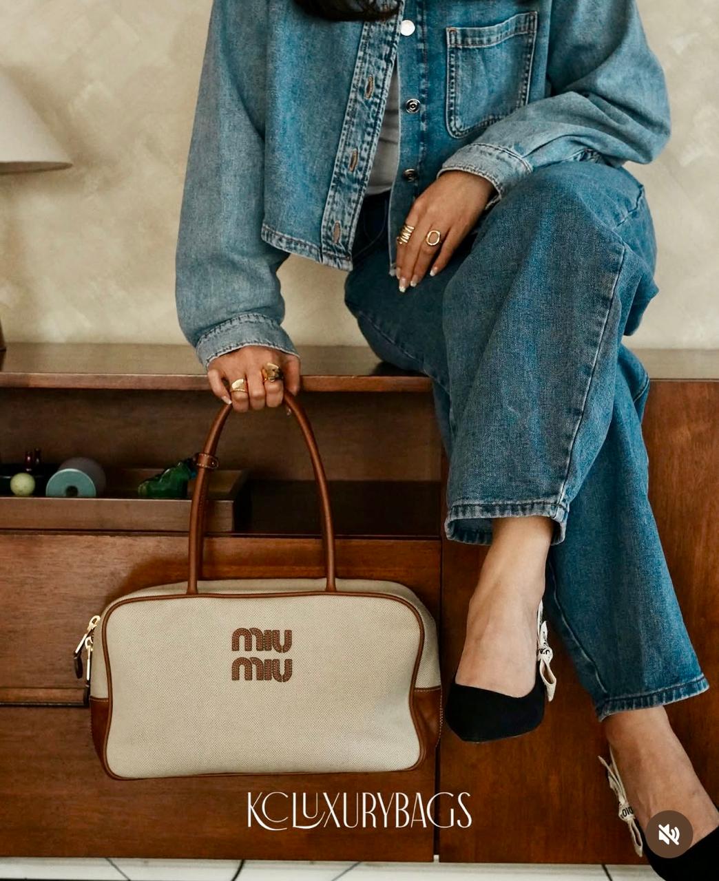 MIU MIU CANVAS BAG