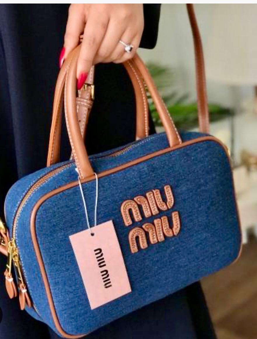 MIU MIU CANVAS BAG