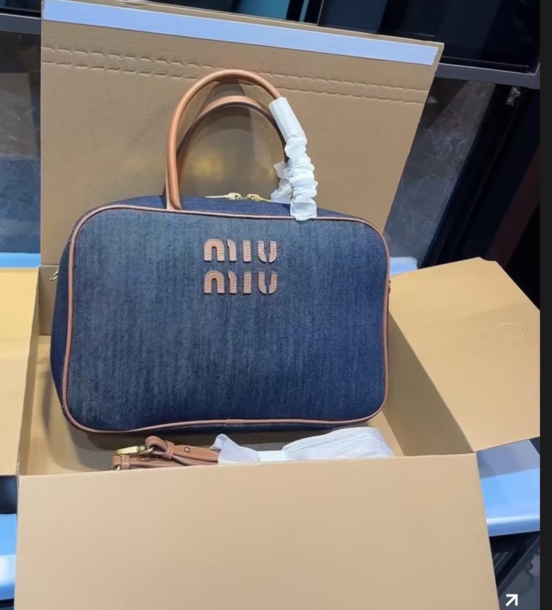 MIU MIU CANVAS BAG
