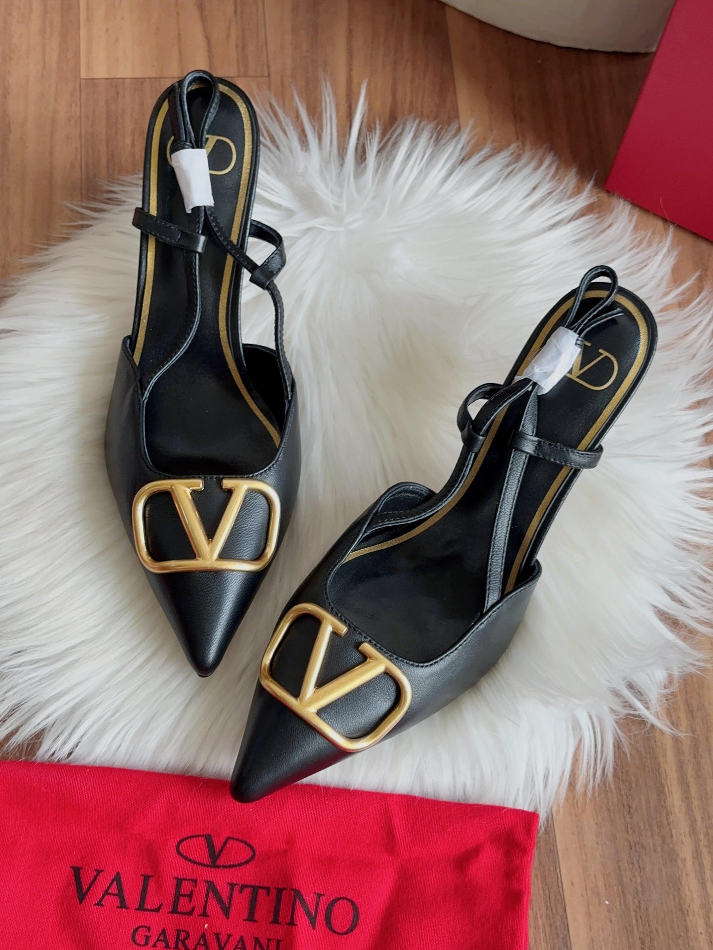 BLACK VAL HEELS