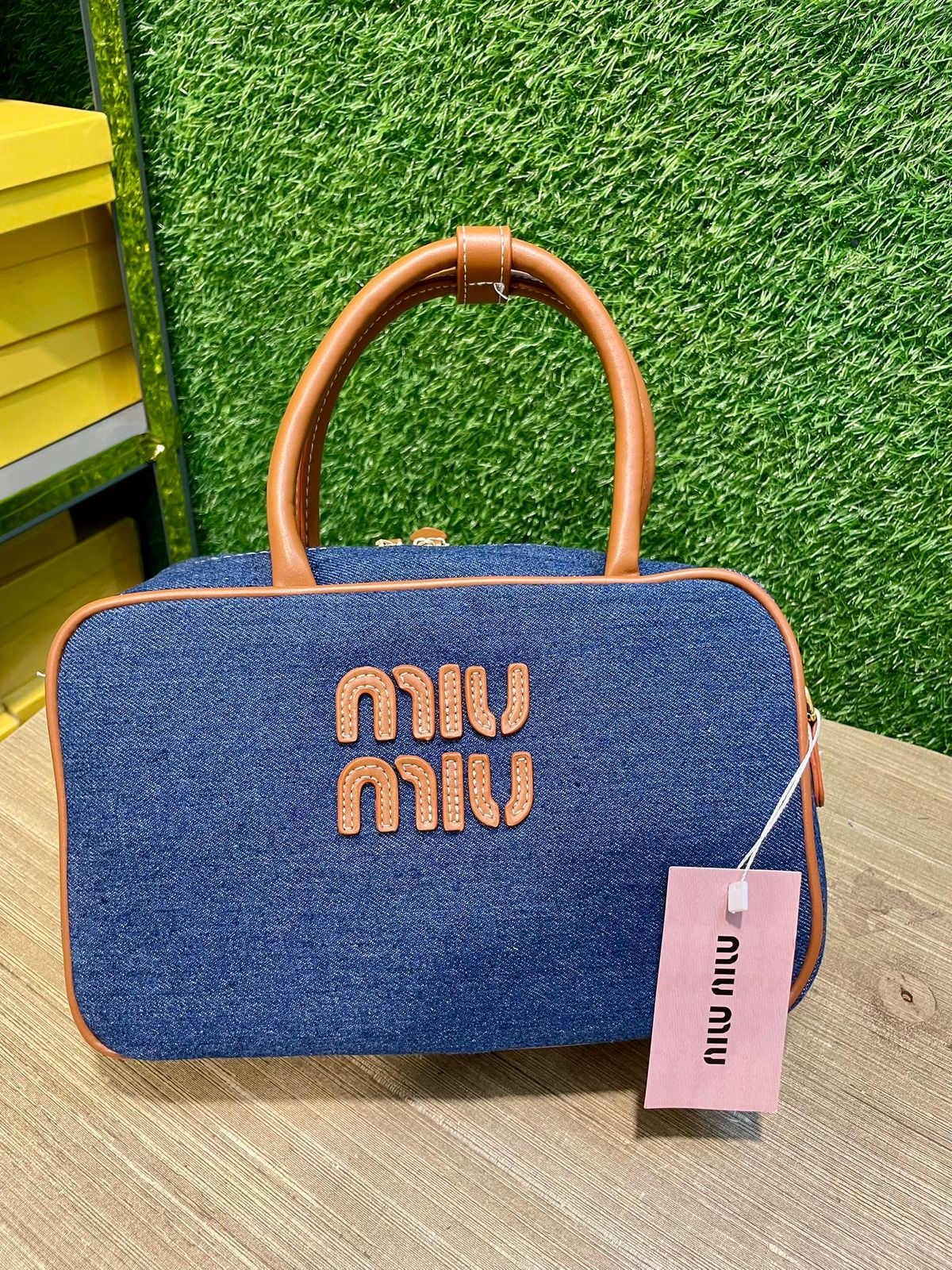 MIU MIU CANVAS BAG