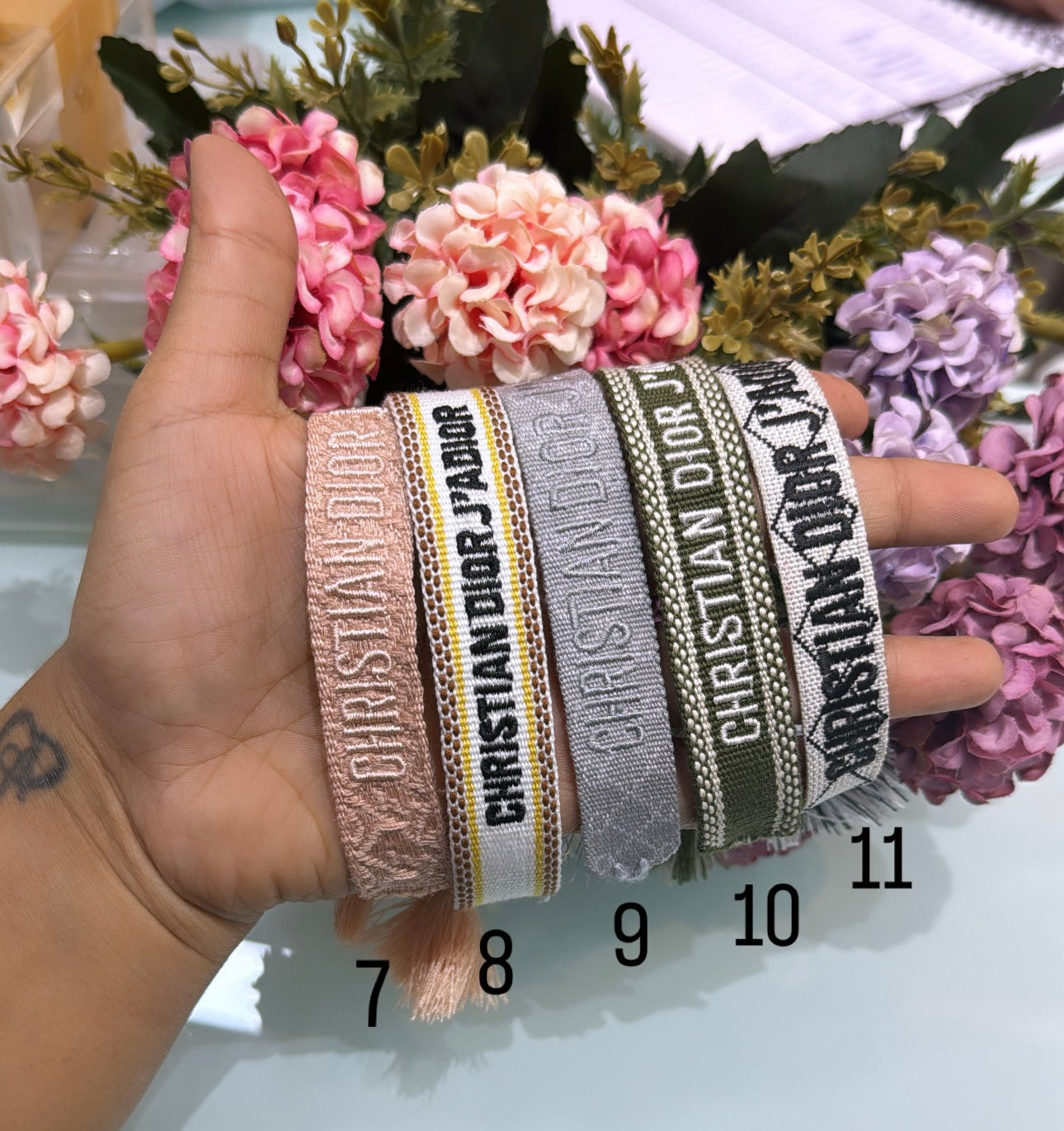 CD thread bracelet