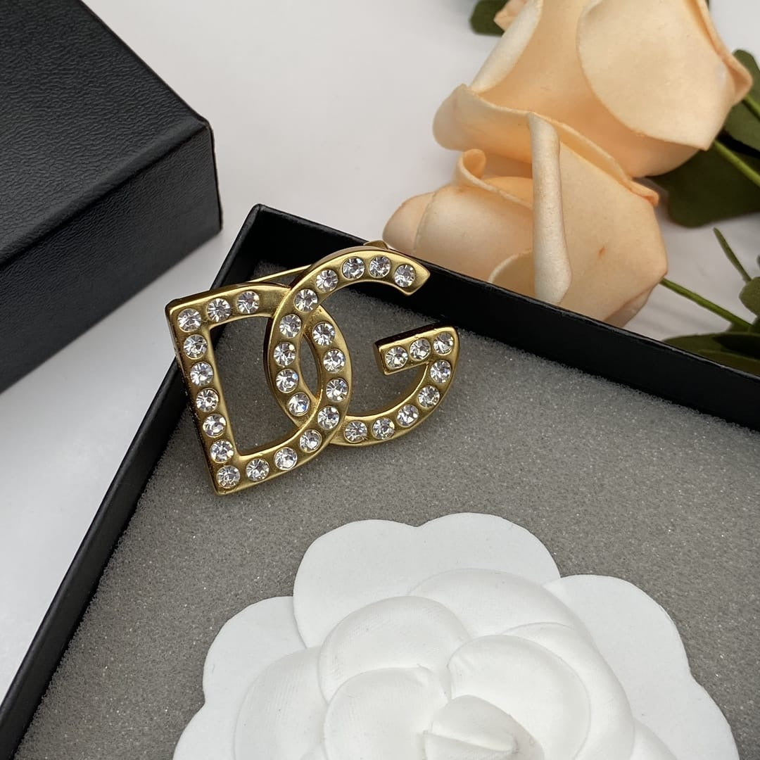 DG Diamante Brooch