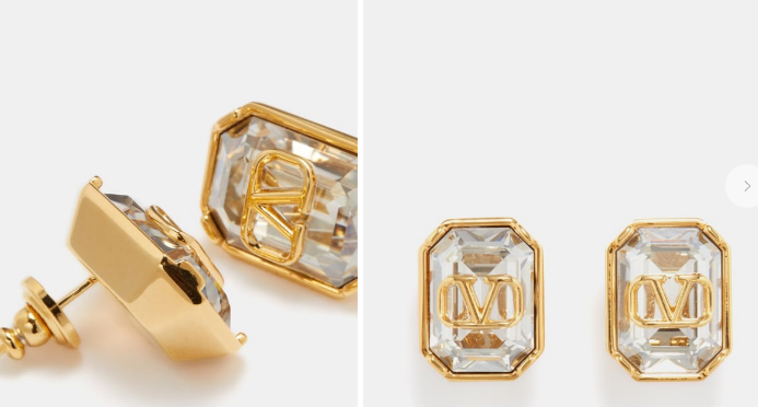 VAL CRYSTAL STUDS (COLOURS AVAILABLE)