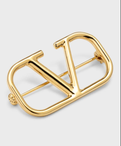 VAL GOLD BROOCH