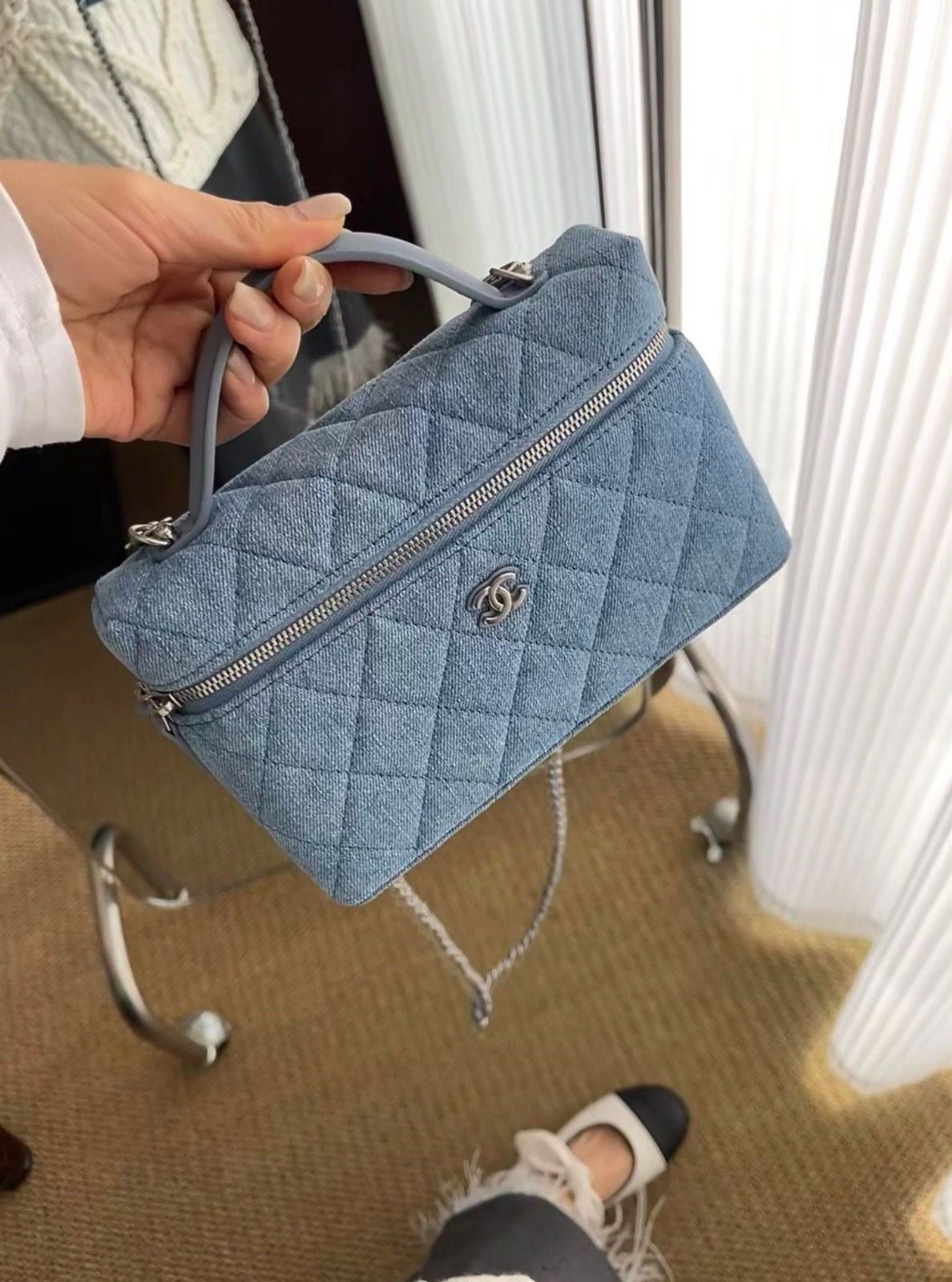 CC DENIM VANITY SLING