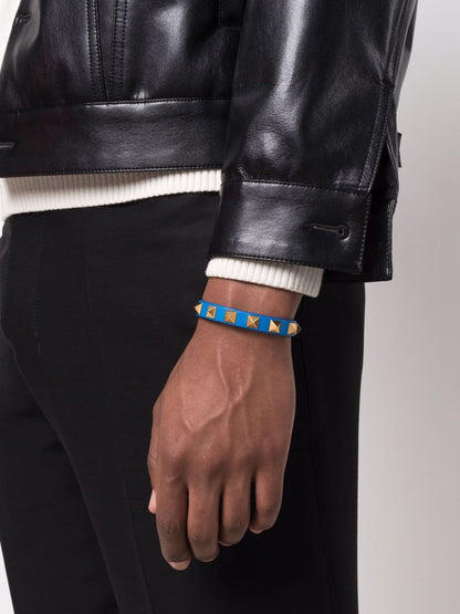 VAL STUDDED leather bracelet