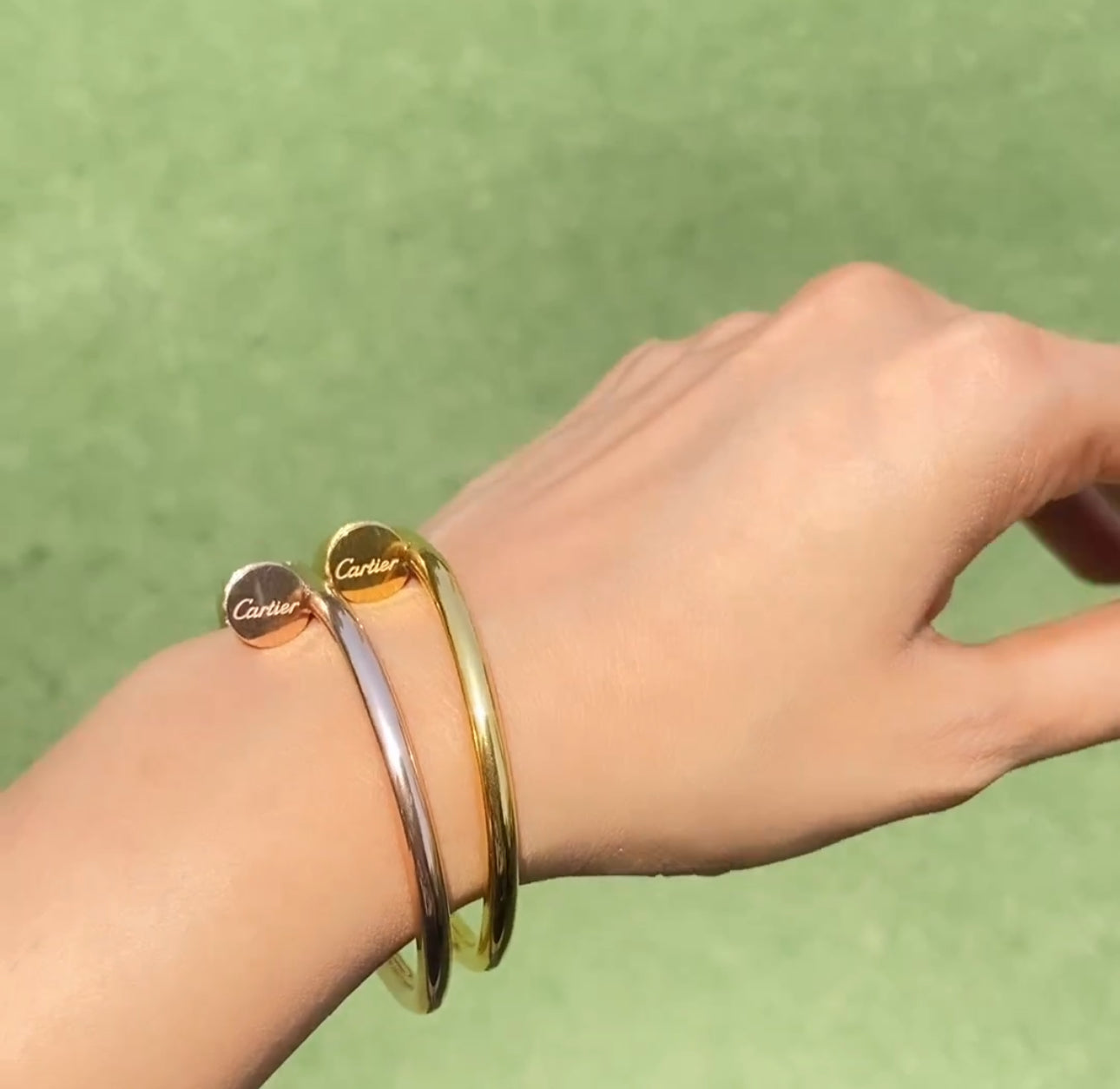 Nail bracelet - with diamond