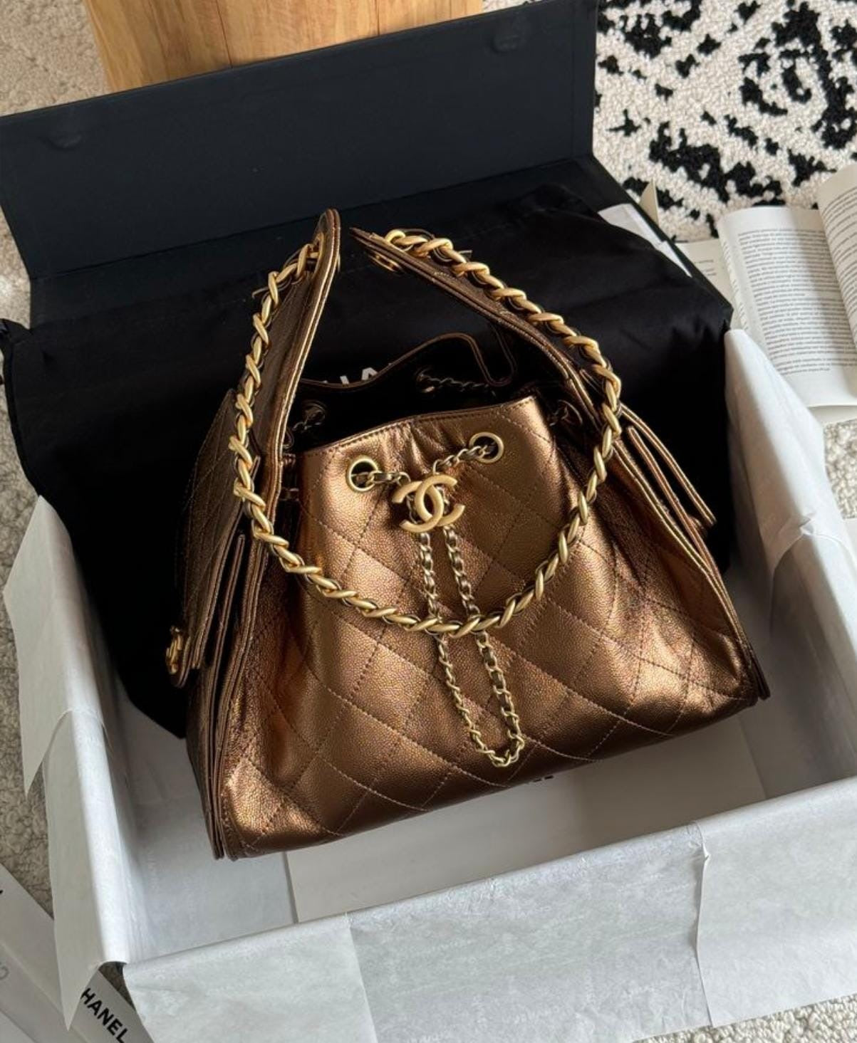 CHANEL 25 PREMIUM HANDBAG MINI