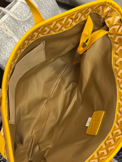 GOY TOTE WITH ZIP CLOSURE