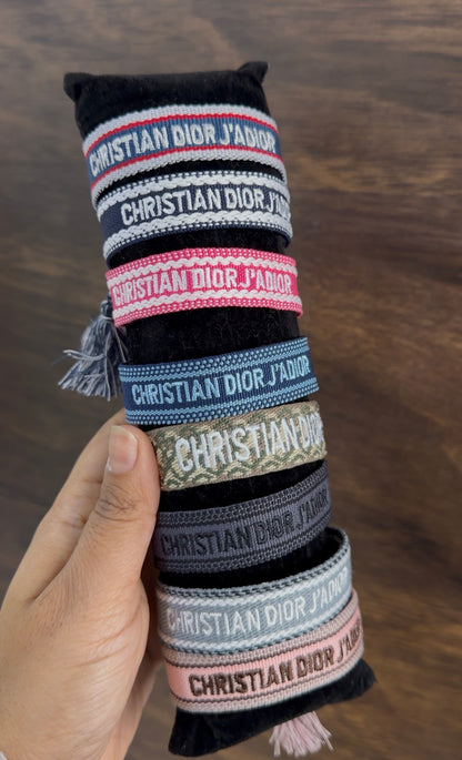 DIOR CD THREAD BRACELET