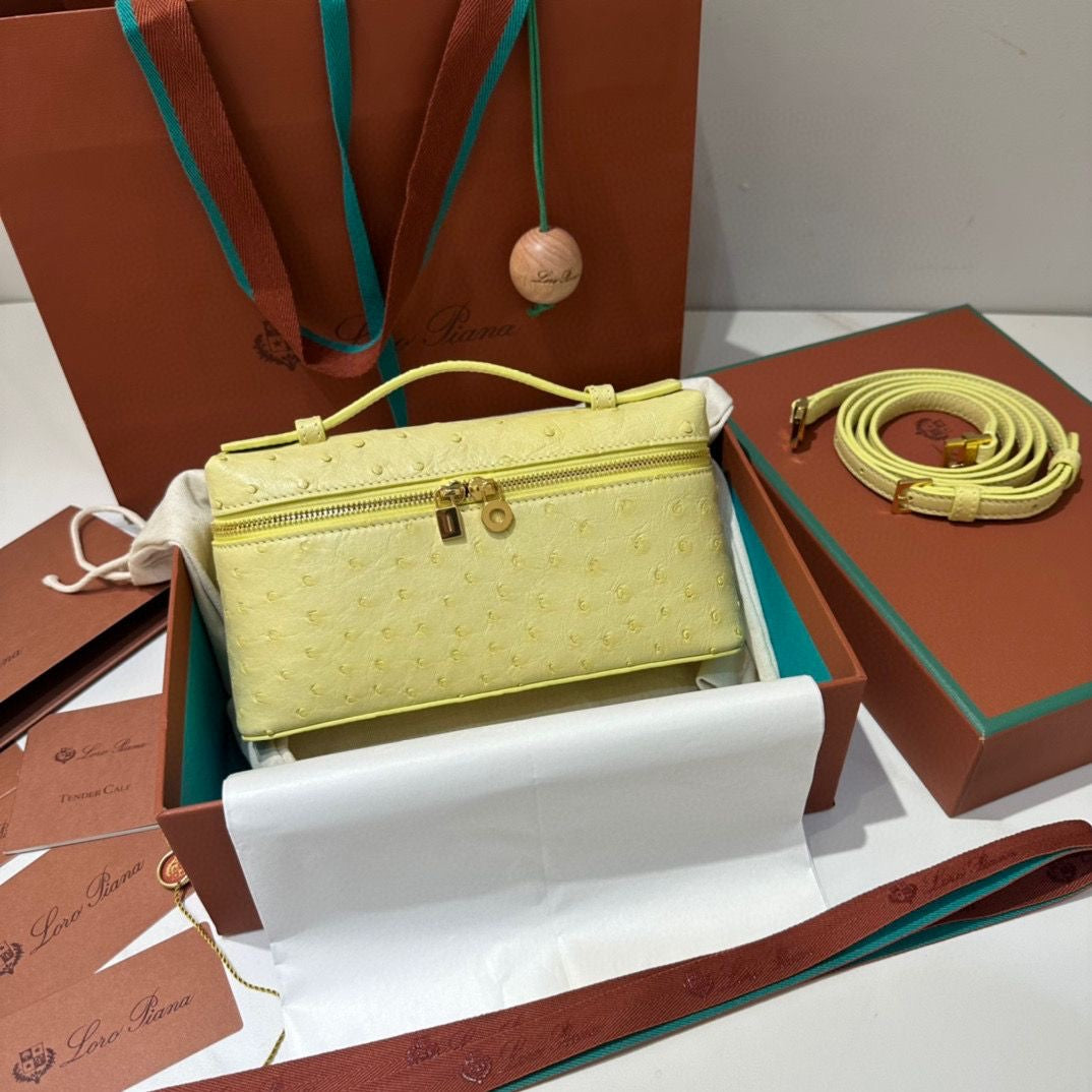 LORO PIA CROSS BODY TOP HANDLE SLING OST