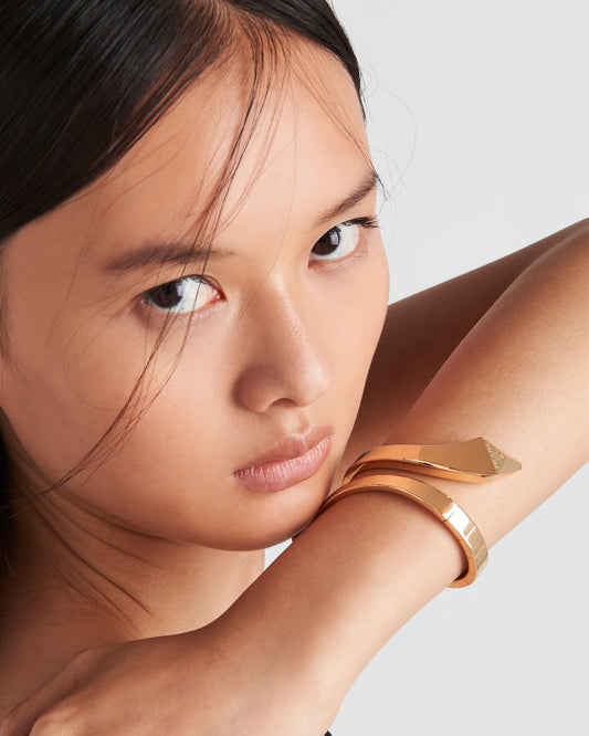 Pra snake Gold Bracelet (Fits all sizes)