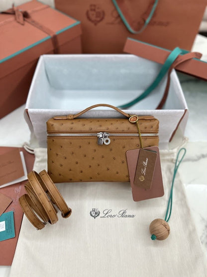 LORO PIA CROSS BODY TOP HANDLE SLING OST