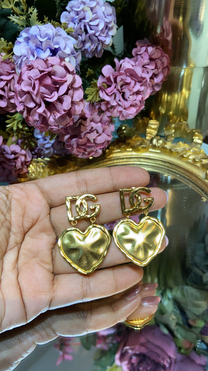 DG HEART EARRING
