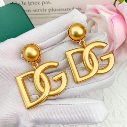 DG LARGE METAL EARRING