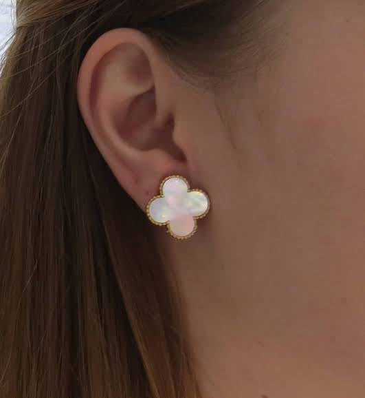 LARGE VC CLVR Earrings !!