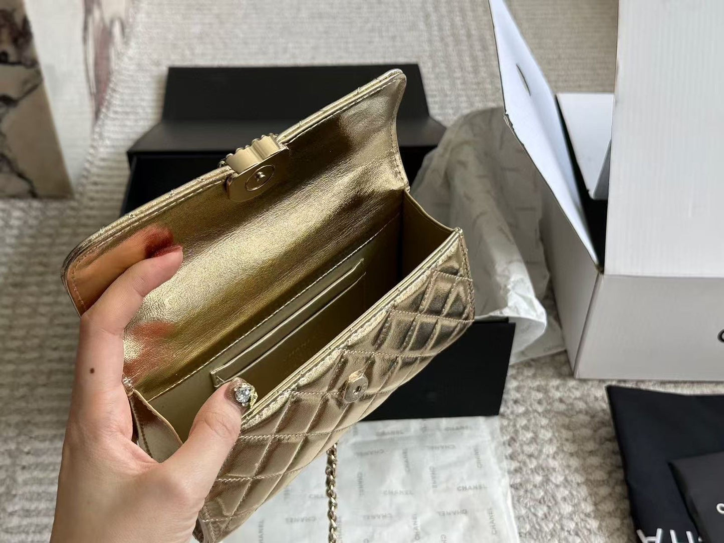 CC GOLD BAG