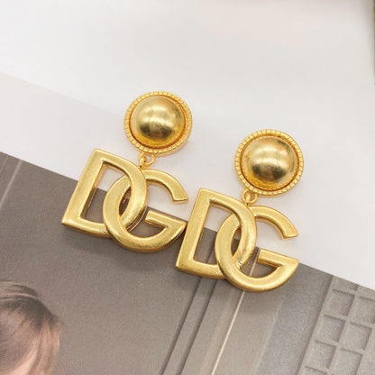 DG LARGE METAL EARRING