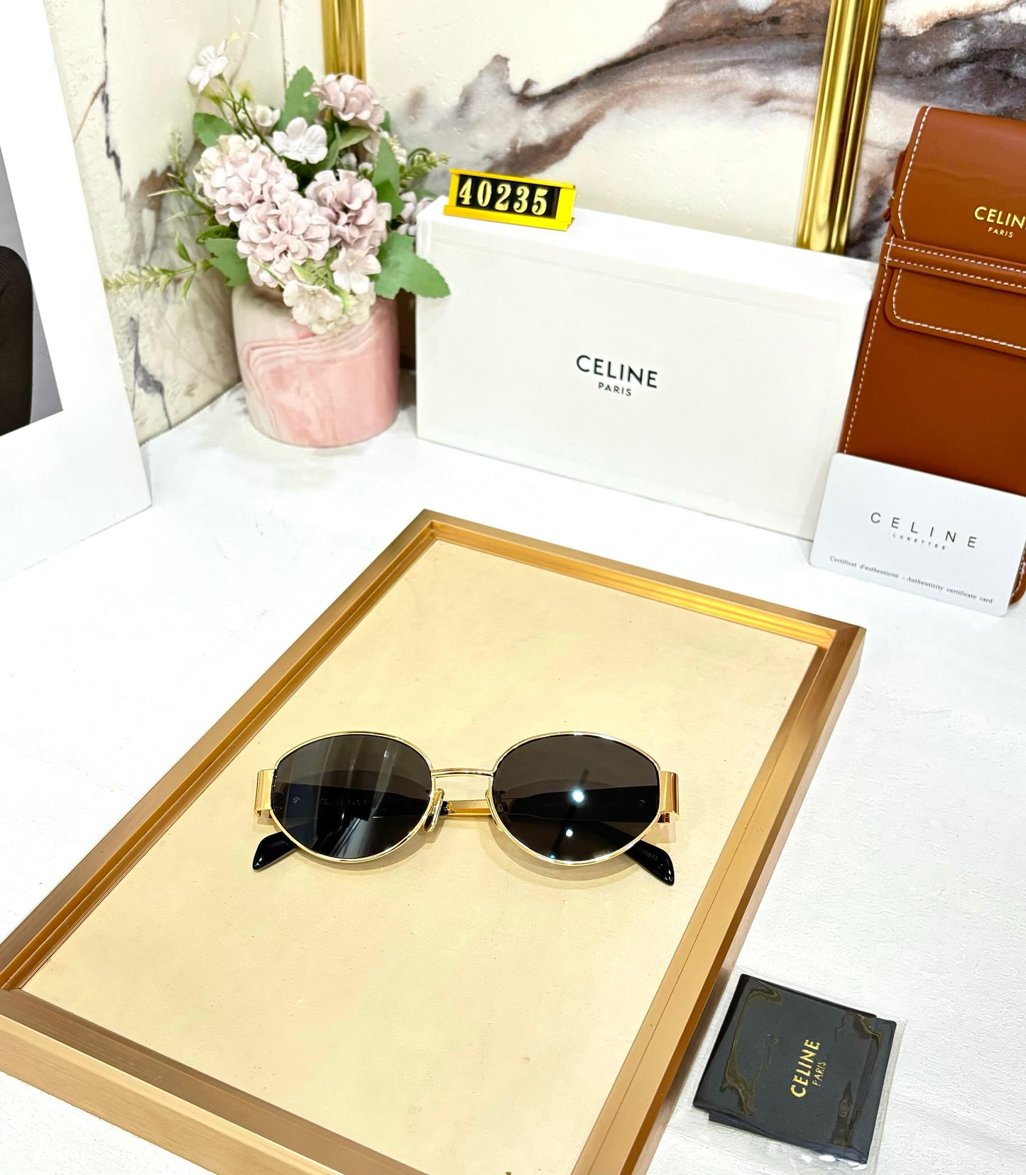 BEST SELLER CEL SUNGLASSES WITH SLING POUCH