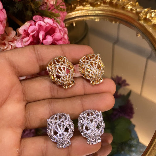Statement Panther Earrings