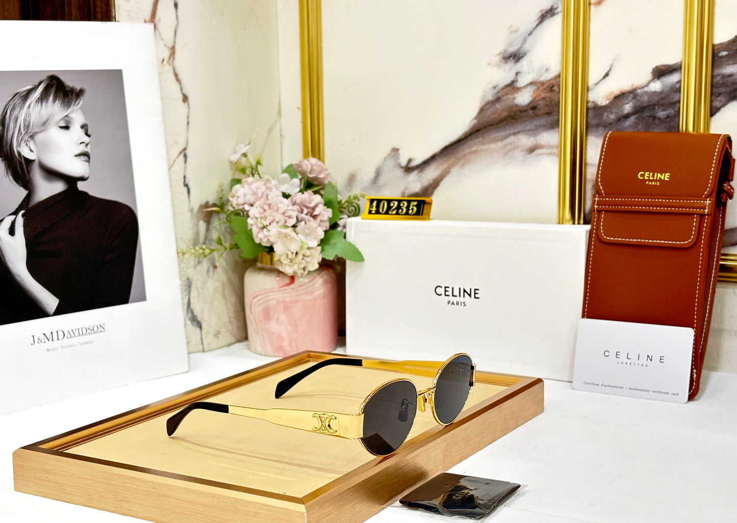 BEST SELLER CEL SUNGLASSES WITH SLING POUCH