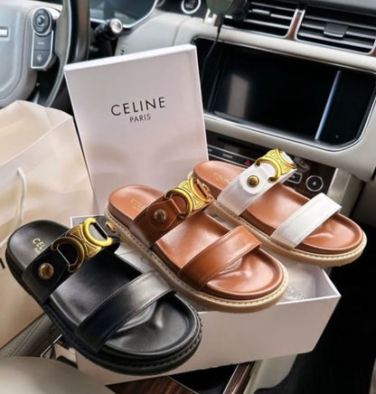 CEL TWO STRAP SLIDES