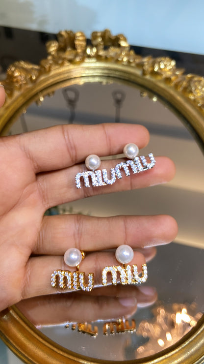 MIU MIU EARRINGS