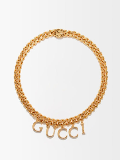 GG STATEMENT INITIAL NECKLACE