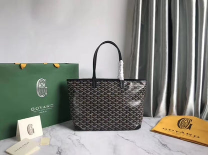 GOY TOTE WITH ZIP CLOSURE