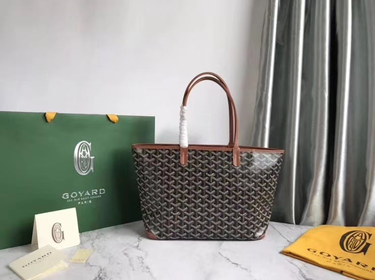 GOY TOTE WITH ZIP CLOSURE