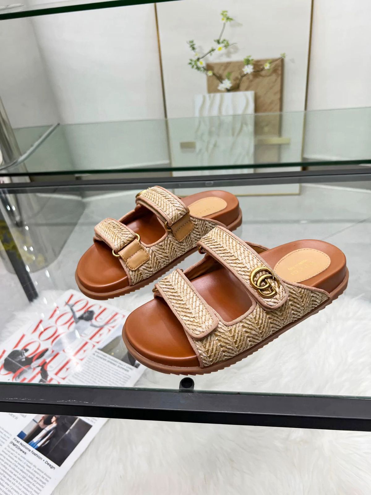 GG JUTE SANDALS