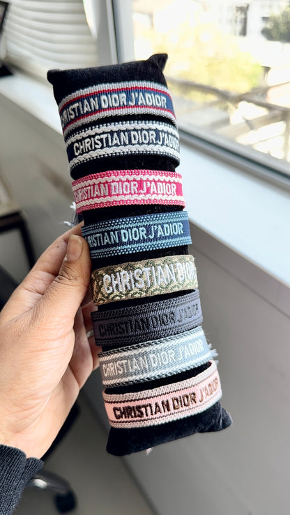 DIOR CD THREAD BRACELET