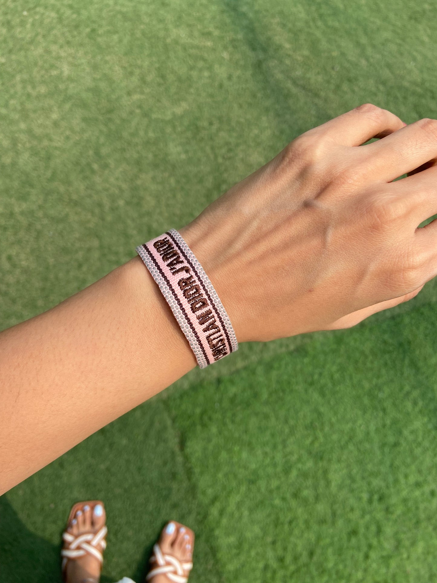 DIOR CD THREAD BRACELET