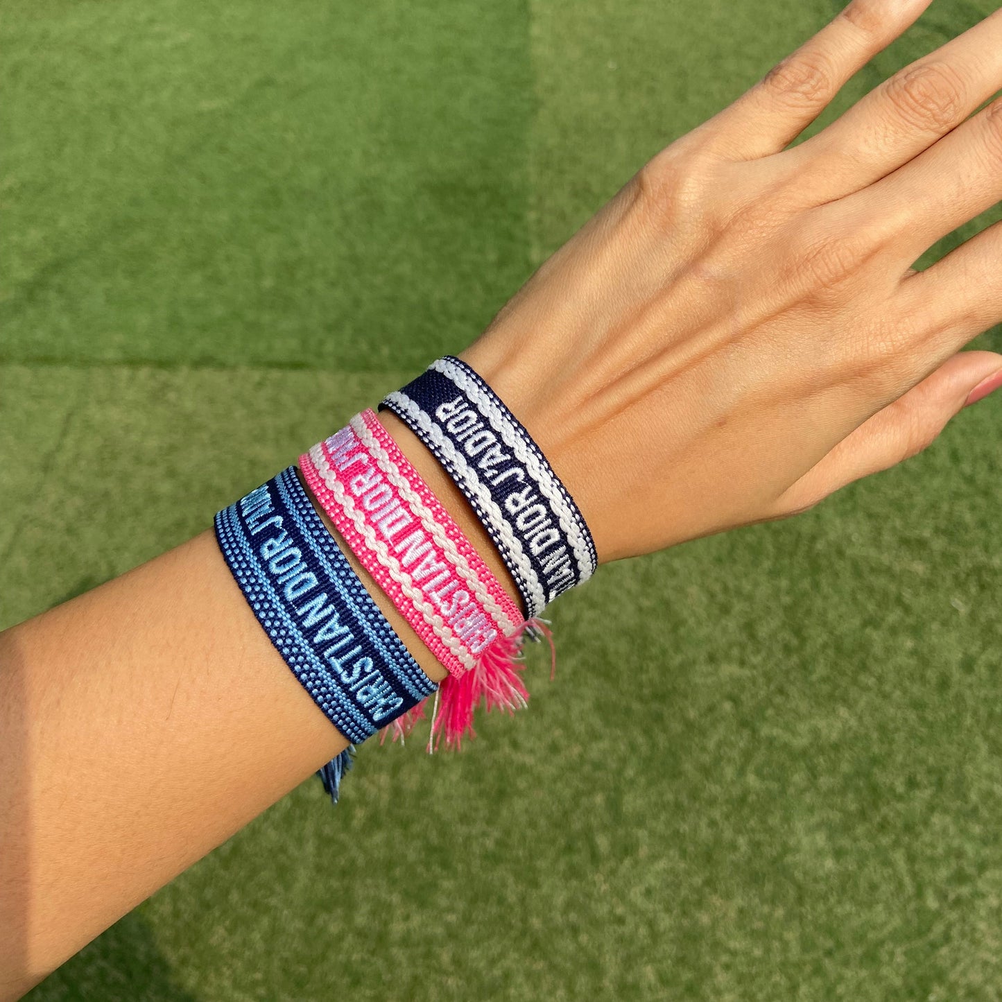 DIOR CD THREAD BRACELET