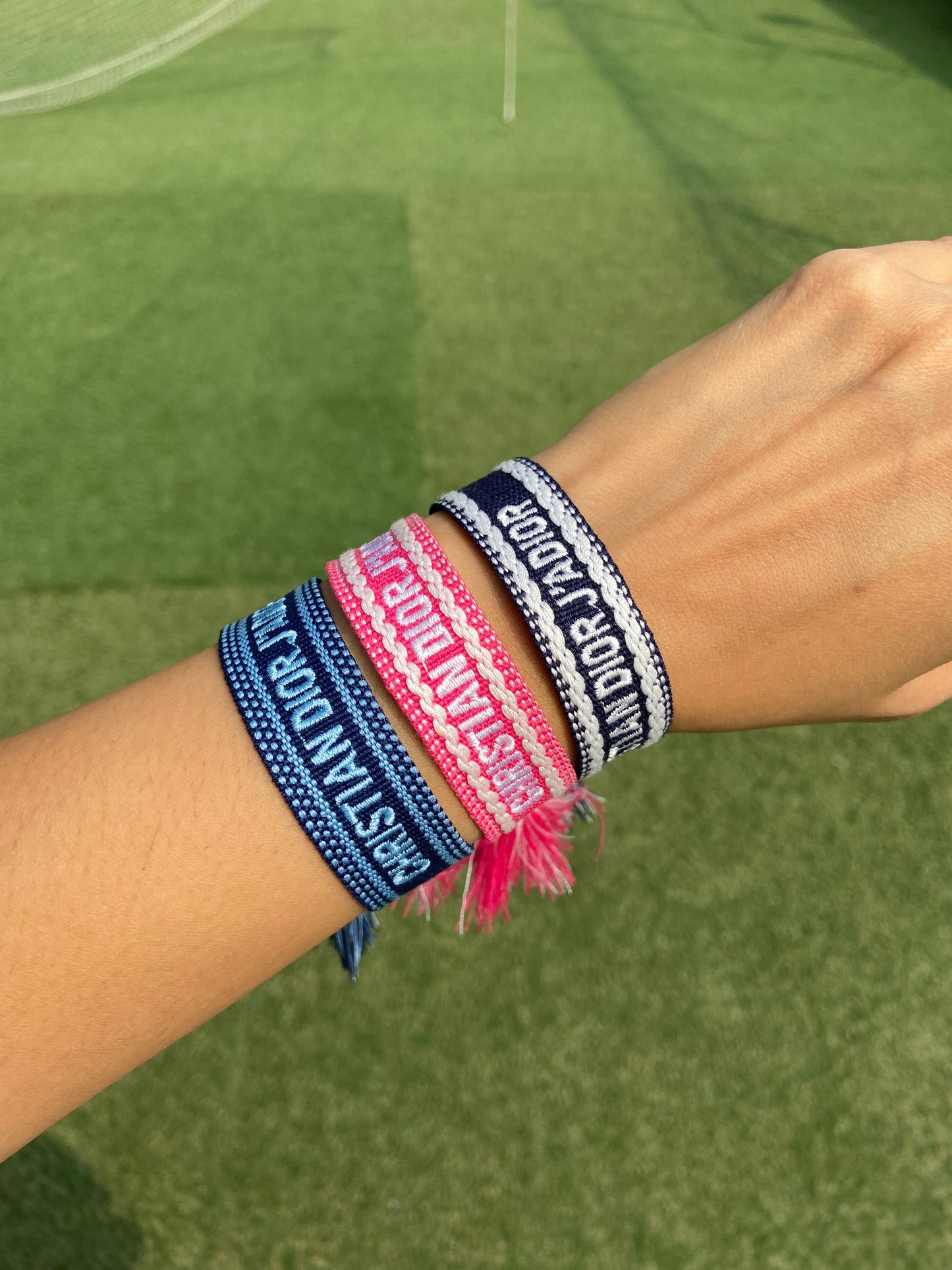 DIOR CD THREAD BRACELET