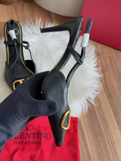BLACK VAL HEELS
