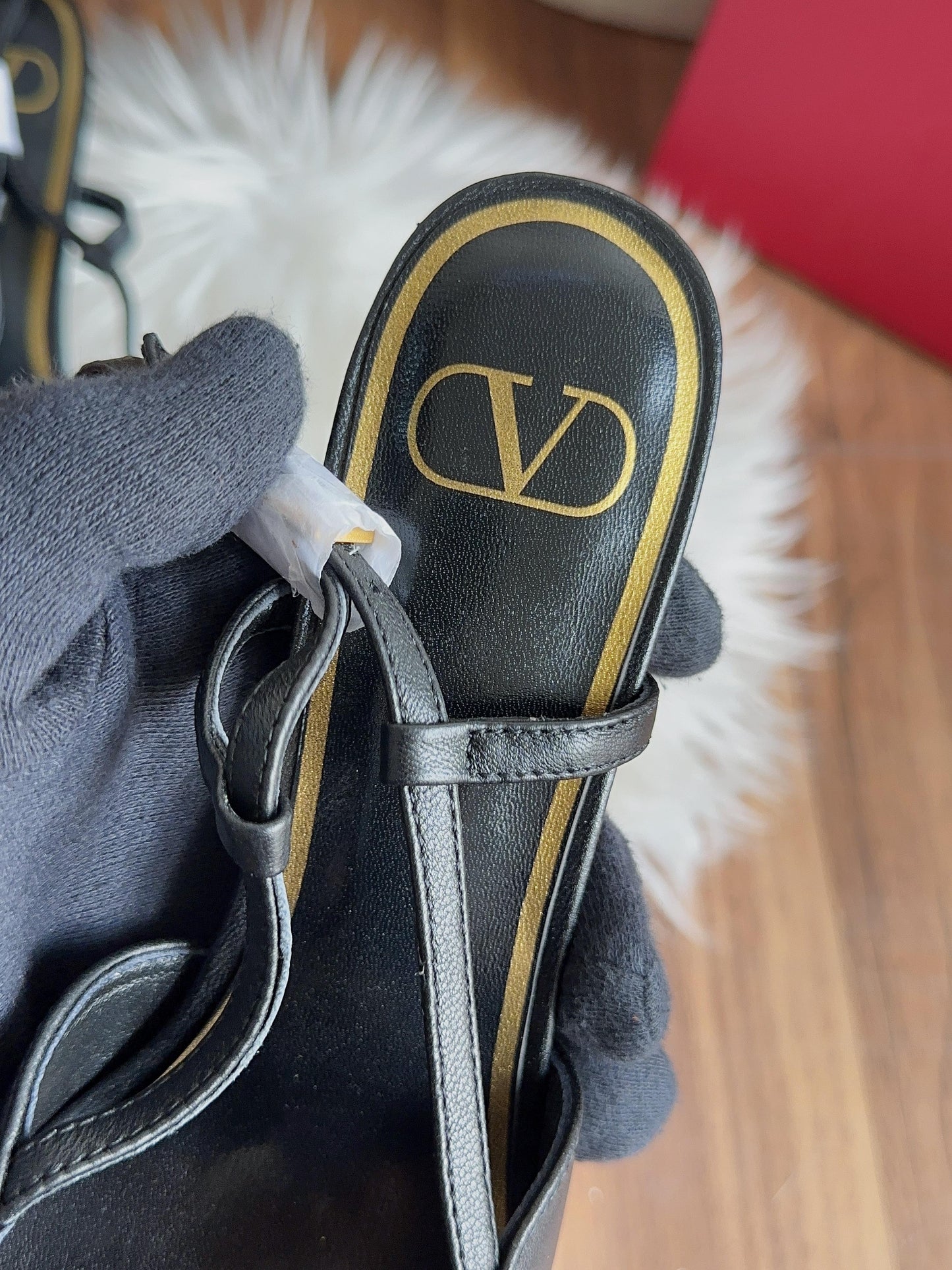 BLACK VAL HEELS