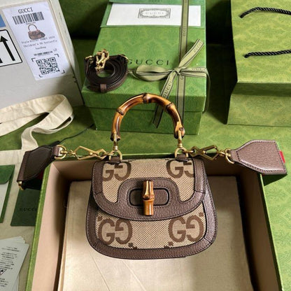 GG BAMBOO HANDLE BAG