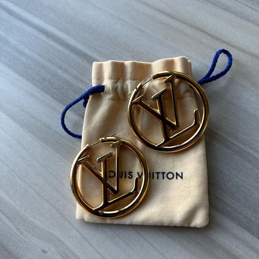 LV HOOPS WITH DUSTBAG