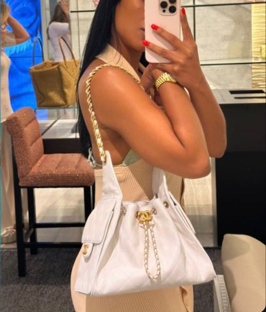 CC 25 PREMIUM HANDBAG WHITE