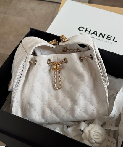 CC 25 PREMIUM HANDBAG WHITE