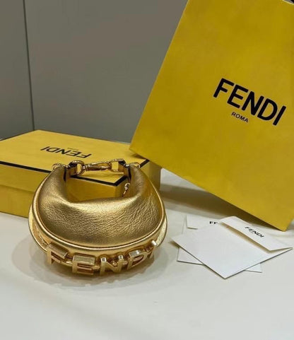 Fen Mini hobo leather bag