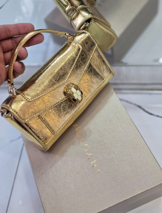 Bvlgari Serpenti Forever mini top handle bag