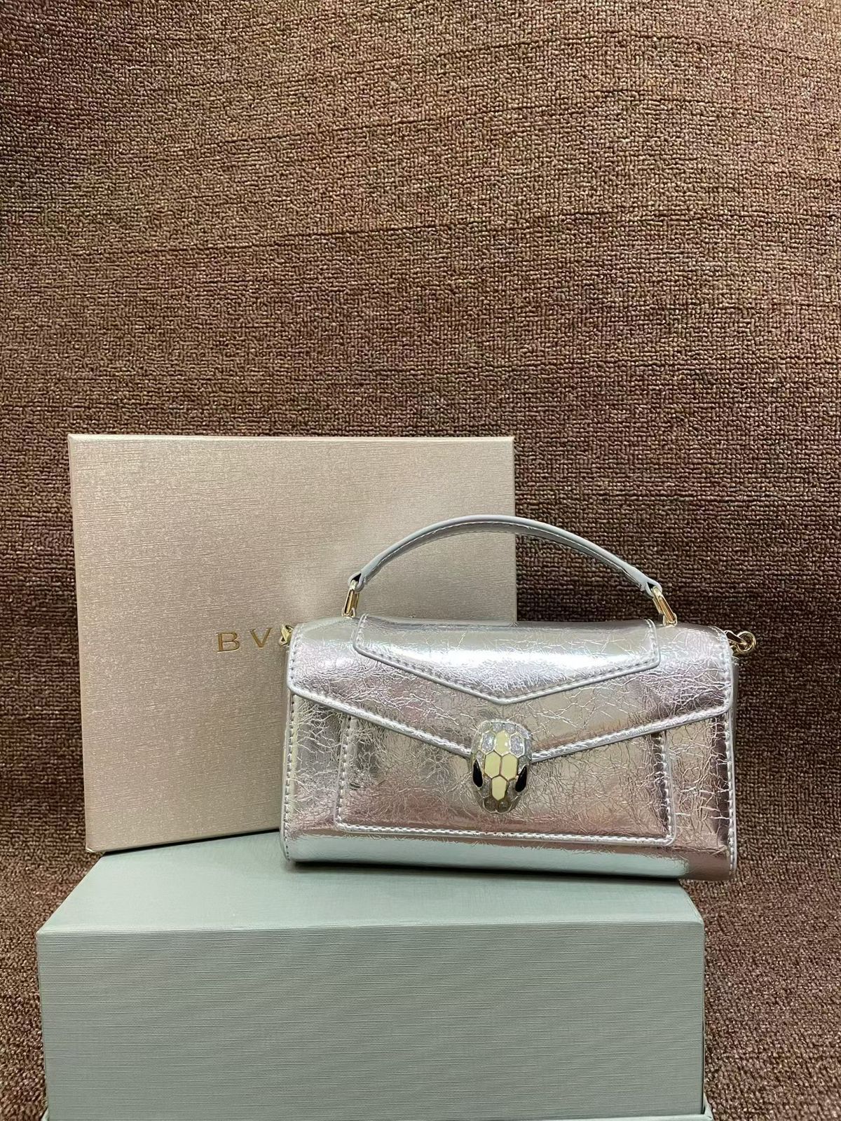 Bvlgari Serpenti Forever mini top handle bag