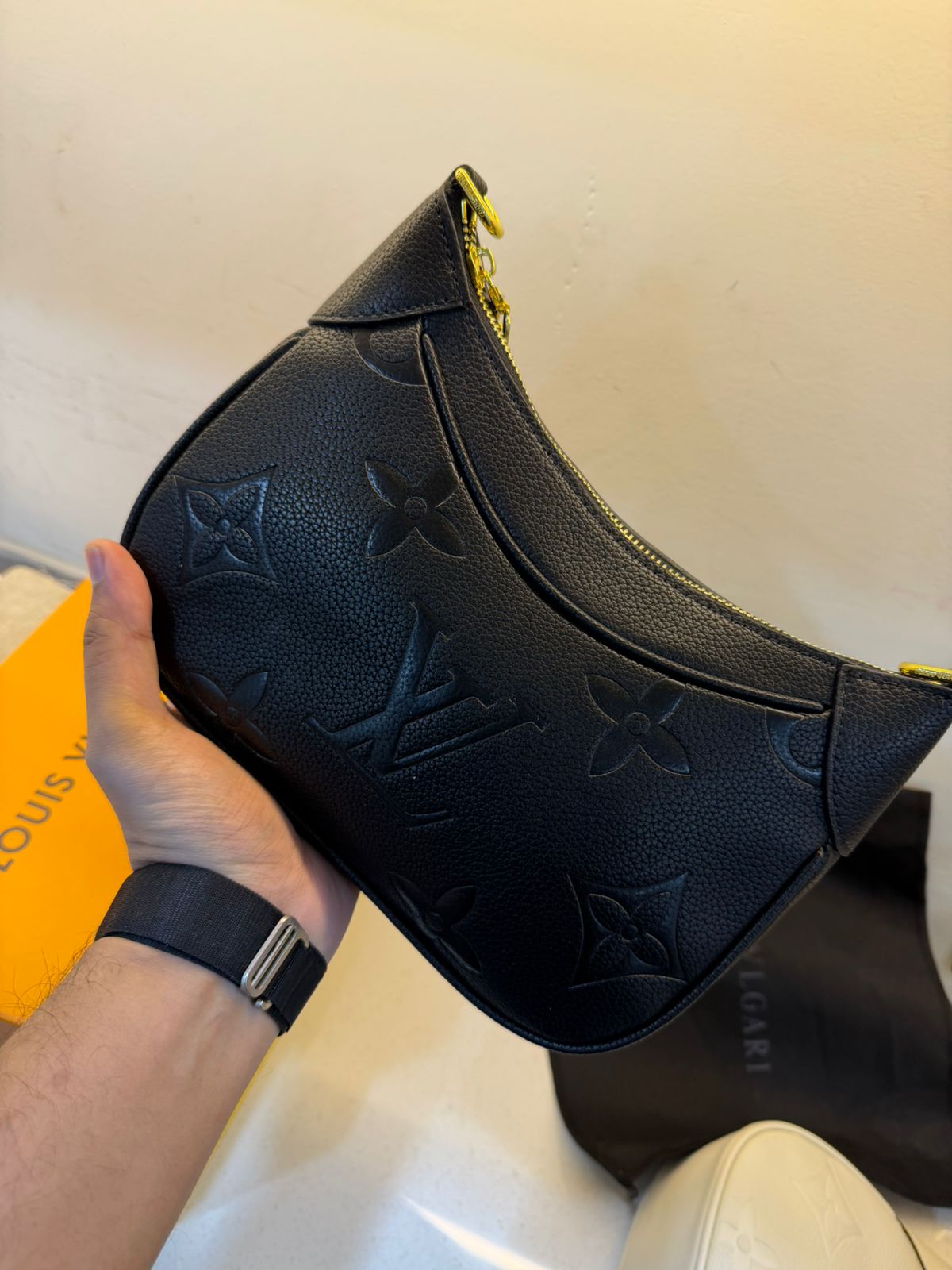 Louis Vuitton Bagatelle NM shoulder bag in Monogram Empreinte